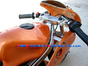 pocket bikes gas tank