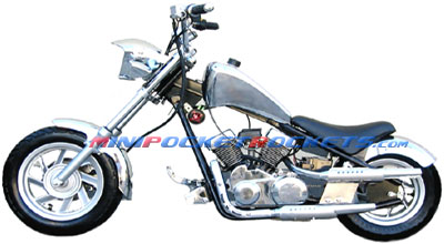 pocket bike harley mini chopper